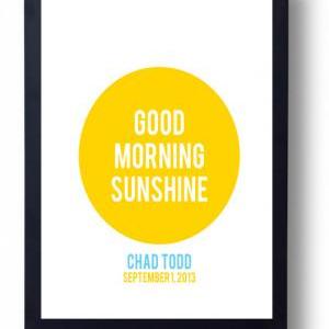Good Morning Sunshine-