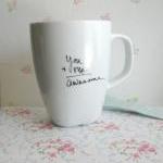 Personalized Coffee/tea Mug - You And Me- Awesome..